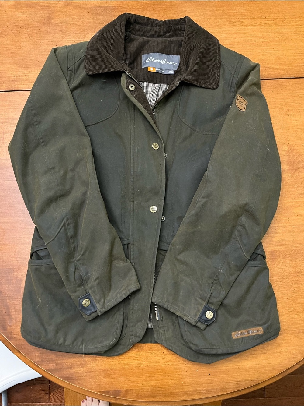 Eddie Bauer Sportshop Waxed Canvas Field Jacket